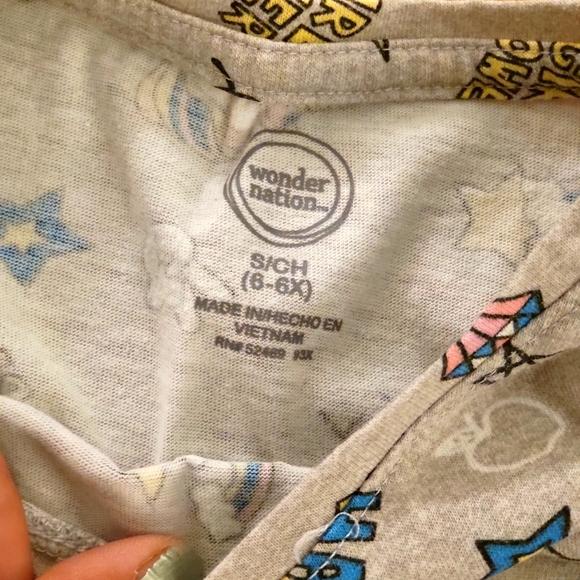 wonder nation unicorn/love print tee - Picture 3 of 3